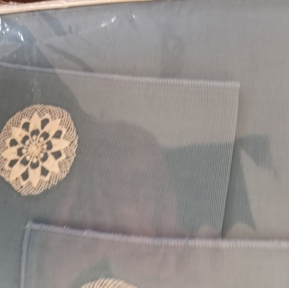 Vintage 4 Placemats with 4 Matching Napkins All Rayon Original Packaging New - Picture 12 of 13